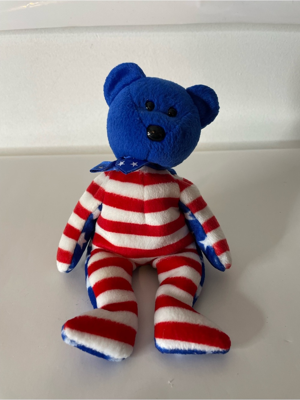liberty Red, White & Blue Plush Bear - Star Collar